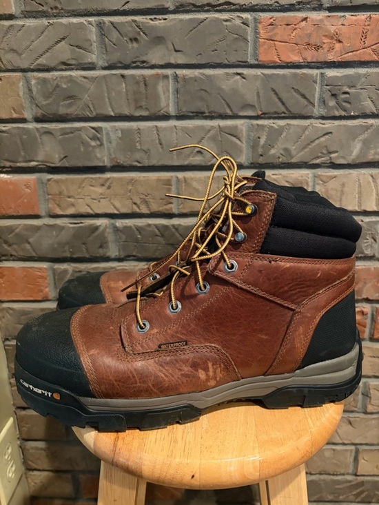 Carhartt Ground Force 6-Inch Men\'s Waterproof Composite Toe Boots Size 12